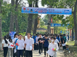 THÍ SINH XÃ ỨNG HÒA TỰ TIN HOÀN THÀNH NGÀY THI ĐẦU TIÊN KỲ THI TUYỂN SINH VÀO LỚP 10 THPT NĂM 2026.