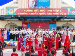 TRƯỜNG TIỂU HỌC TAM HIỆP B ĐÓN BẰNG CÔNG NHẬN TRƯỜNG ĐẠT CHUẨN QUỐC GIA MỨC ĐỘ 2 VÀ BẾ GIẢNG NĂM HỌC 2025 – 2026