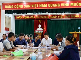Xã Hồng Vân bắt đầu giải phóng mặt bằng dự án trục không gian Quốc lộ 1A