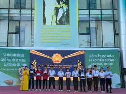 Trường THCS Linh Đàm Rực rỡ sắc màu tri ân trong lễ bế giảng năm học 2025 - 2026