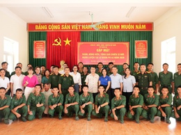 Xã Thuận An thăm, động viên tân binh nhập ngũ năm 2026