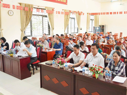 Yên Lãng tổ chức hội nghị thông tin dự án tái định cư phục vụ giải phóng mặt bằng