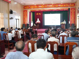 An Khánh lấy ý kiến tổ chức, cá nhân và cộng đồng dân cư về phương án quy hoạch tổng mặt bằng tỷ lệ 1/500 hai dự án Xây dựng hạ tầng kỹ thuật đất dịch vụ