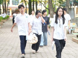 1102 thí sinh dự thi vào lớp 10 công lập tại 2 điểm thi xã An Khánh