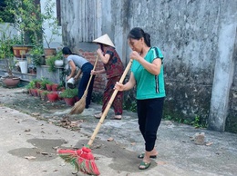Phú Nghĩa ra quân tổng vệ sinh môi trường hưởng ứng Ngày ASEAN phòng, chống sốt xuất huyết lần thứ 16