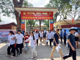 TRUNG GIÃ HOÀN THÀNH KỲ THI TUYỂN SINH VÀO LỚP 10 THPT NĂM HỌC 2026 – 2027