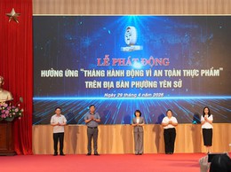 UBND phường Yên Sở phát động Tháng hành động vì An toàn thực phẩm năm 2026