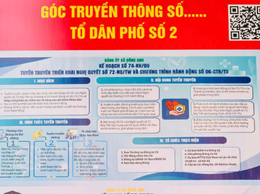 “Góc Truyền thông số” trong tuyên truyền, triển khai thực hiện các nghị quyết tại cơ sở