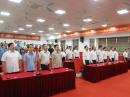 Phường Xuân Phương tổ chức sinh hoạt chính trị dưới cờ tháng 05/2026