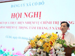 ĐẢNG ỦY XÃ CỔ ĐÔ TỔ CHỨC LỄ CHÀO CỜ ĐẦU TUẦN, TRIỂN KHAI NHIỆM VỤ THÁNG 5/2026