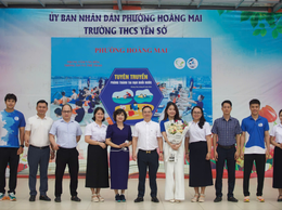 HỌC SINH TRƯỜNG THCS YÊN SỞ TẬP HUẤN KỸ NĂNG
PHÒNG TRÁNH TAI NẠN ĐUỐI NƯỚC NĂM HỌC 2025 – 2026