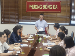Phiên họp thứ nhất Ban đại diện Hội đồng quản trị Ngân hàng Chính sách xã hội phường Đống Đa năm 2026