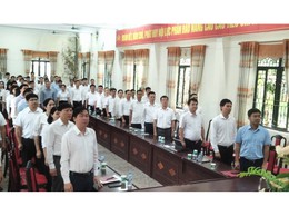 Xã Kim Anh tổ chức Lễ chào cờ đầu tháng
Triển khai nhiệm vụ trọng tâm tháng 5