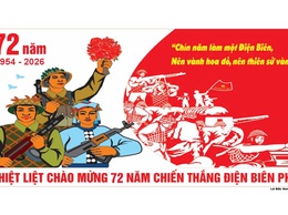 Kỷ niệm 72 năm Chiến thắng lịch sử Điện Biên Phủ (7/5/1954-7/5/2026): Tự hào về lịch sử và tin tưởng vào tương lai tươi sáng của đất nước
