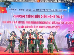 Phúc Lộc: Rộn ràng đêm văn nghệ kỷ niệm 51 năm Ngày Giải phóng miền Nam