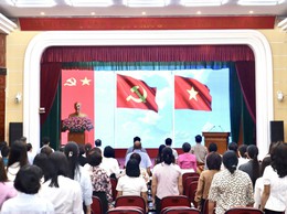 Đảng ủy - HĐND - UBND - Uỷ ban MTTQ phường Từ Liêm tổ chức sinh hoạt dưới cờ tháng 5/2026

