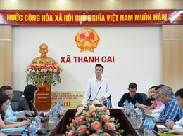 ĐOÀN KIỂM TRA LIÊN NGÀNH SỐ 03 THÀNH PHỐ KIỂM TRA CÔNG TÁC AN TOÀN THỰC PHẨM tại 4 xã Thanh Oai, Tam Hưng, Bình Minh, Dân Hòa