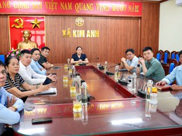 XÃ KIM ANH TỔ CHỨC HỘI NGHỊ TIẾP XÚC CỬ TRI  ĐƠN VI BẦU CỬ SÔ 11 SAU KỲ HỌP THỨ NHẤT, QUỐC HỘI KHÓA XVI