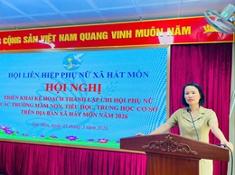 Hội nghị triển khai kế hoạch thành lập chi hội phụ nữ trong các cơ quan, đơn vị hành chính, sự nghiệp trên địa bàn năm 2026