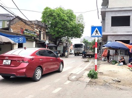 Tỉnh lộ 418 qua xã Đoài Phương:
Diện mạo mới từ quyết sách quyết liệt