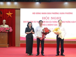 Hội nghị giao ban tháng 5/2026 của HĐND phường Xuân Phương khóa II, nhiệm kỳ 2026–2031