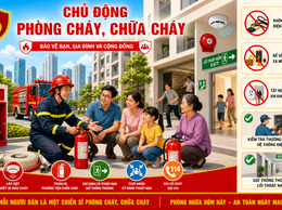 Tăng cường phòng cháy, chữa cháy trong mùa nắng nóng. Chủ động bảo đảm an toàn từ mỗi gia đình, cơ sở, doanh nghiệp, hộ kinh doanh