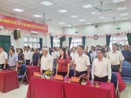 Phường Đại Mỗ tổ chức Lễ Chào cờ, sinh hoạt dưới cờ tháng 5 năm 2026
