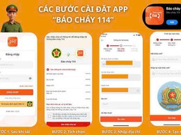 Hướng dẫn người dân cài đặt và sử dụng ứng dụng “Báo cháy 114”
