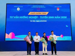 ĐOÀN TNCSHCM XÃ SÓC SƠN PHỐI HỢP VỚI TT DỊCH VỤ VIỆC LÀM VÀ HỖ TRỢ THANH THIẾU NIÊN HÀ NỘI TỔ CHỨC CHƯƠNG TRÌNH TƯ VẤN HƯỚNG NGHIỆP, TUYỂN SINH NĂM 2026 TẠI TRƯỜNG THPT ĐA PHÚC