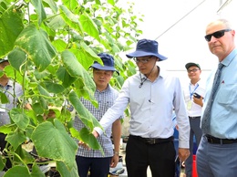 Đại sứ quán Israel tại Việt Nam tổ chức Hội thảo giới thiệu giải pháp và công nghệ Israel tại nông trại Terrasol Farm xã Hồng Sơn