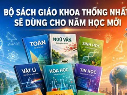 Giá sách giáo khoa năm học 2026-2027 từ lớp 1 đến 12 đã được điều chỉnh, giảm bình quân 13,3% so với giá của năm học trước.