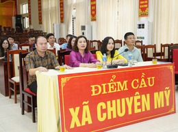 Đại biểu Quốc hội (Đơn vị bầu cử số 8) thành phố Hà Nội tiếp xúc cử tri 12 xã