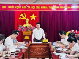 Hát Môn tổ chức hội nghị làm việc với Phòng Văn hóa – Xã hội và các nhà trường về công tác giáo dục trên địa bàn