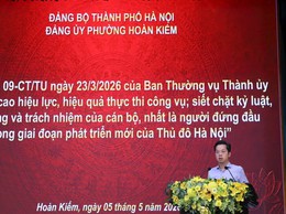 Phường Hoàn Kiếm siết chặt kỷ luật, nâng cao hiệu lực, hiệu quả công vụ và đổi mới đánh giá cán bộ