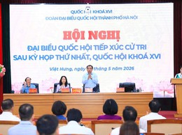 Xã Gia Lâm tham dự trực tuyến Hội nghị Đại biểu Quốc hội tiếp xúc cử tri sau kỳ họp thứ nhất, Quốc hội khóa XVI