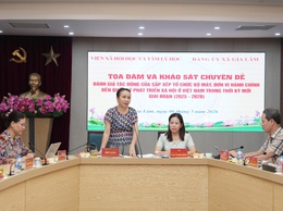 Gia Lâm tổ chức tọa đàm và khảo sát về sắp xếp tổ chức bộ máy, đơn vị hành chính