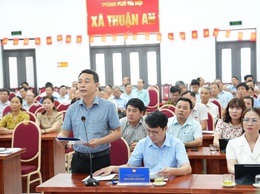 Đại biểu Quốc hội Thành phố Hà Nội tiếp xúc cử tri đơn vị bầu cử số 10 sau Kỳ họp thứ nhất, Quốc hội khóa XVI