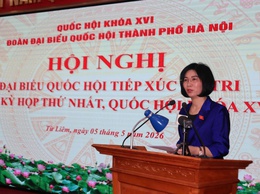 Đại biểu Quốc hội thành phố Hà Nội tiếp xúc cử tri sau Kỳ họp thứ Nhất Quốc hội khóa XVI