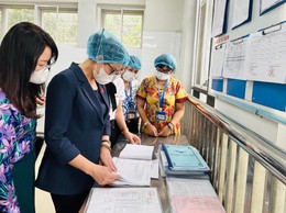 Giám sát công tác quản lý thu, chi và bếp ăn trường học tại phường Vĩnh Tuy