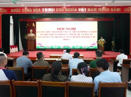 Thiên Lộc: 6/6 hộ dân bốc thăm tái định cư dự án cầu Thượng Cát, đảm bảo công khai, minh bạch
