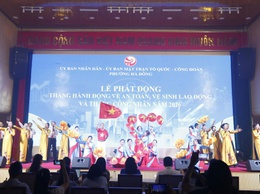 Phường Hà Đông phát động Tháng An toàn, vệ sinh lao động và Tháng Công nhân năm 2026