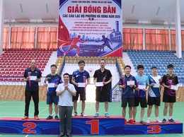 Sôi nổi Giải bóng bàn các câu lạc bộ phường Hà Đông năm 2026