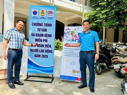 Công đoàn phường Xuân Đỉnh phối hợp với các đơn vị y tế khám sức khỏe miễn phí cho đoàn viên, người lao động năm 2026
