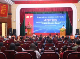 Lễ phát động Tháng hành động về An toàn, vệ sinh lao động và Tháng Công nhân năm 2026