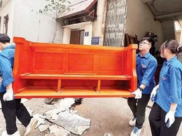 Góp sức trẻ hỗ trợ giải phóng mặt bằng hai dự án trọng điểm