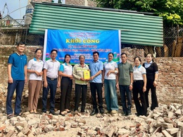 Hội LHPN xã Bất Bạt: Khởi công xây dựng “Mái ấm tình thương” – ấm áp nghĩa tình tại thôn Tòng Lệnh 1