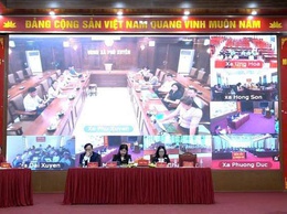 Đại biểu Quốc hội khóa XVI - đơn vị bầu cử số 8 thành phố Hà Nội tiếp xúc cử tri 12 xã