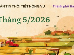 BẢN TIN THỜI TIẾT NÔNG VỤ THÁNG 5.2026