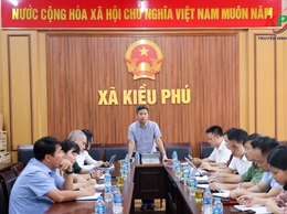 UBND xã Kiều Phú tổ chức hội nghị họp tập thể thành viên Uỷ ban triển khai một số nhiệm vụ trọng tâm