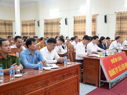 Tiếp sóng Hội nghị triển khai, thi hành Luật Thủ đô và giao ban định kỳ giữa Thành ủy- HĐND- UBND- UBMTTQ Thành phố với cơ sở.